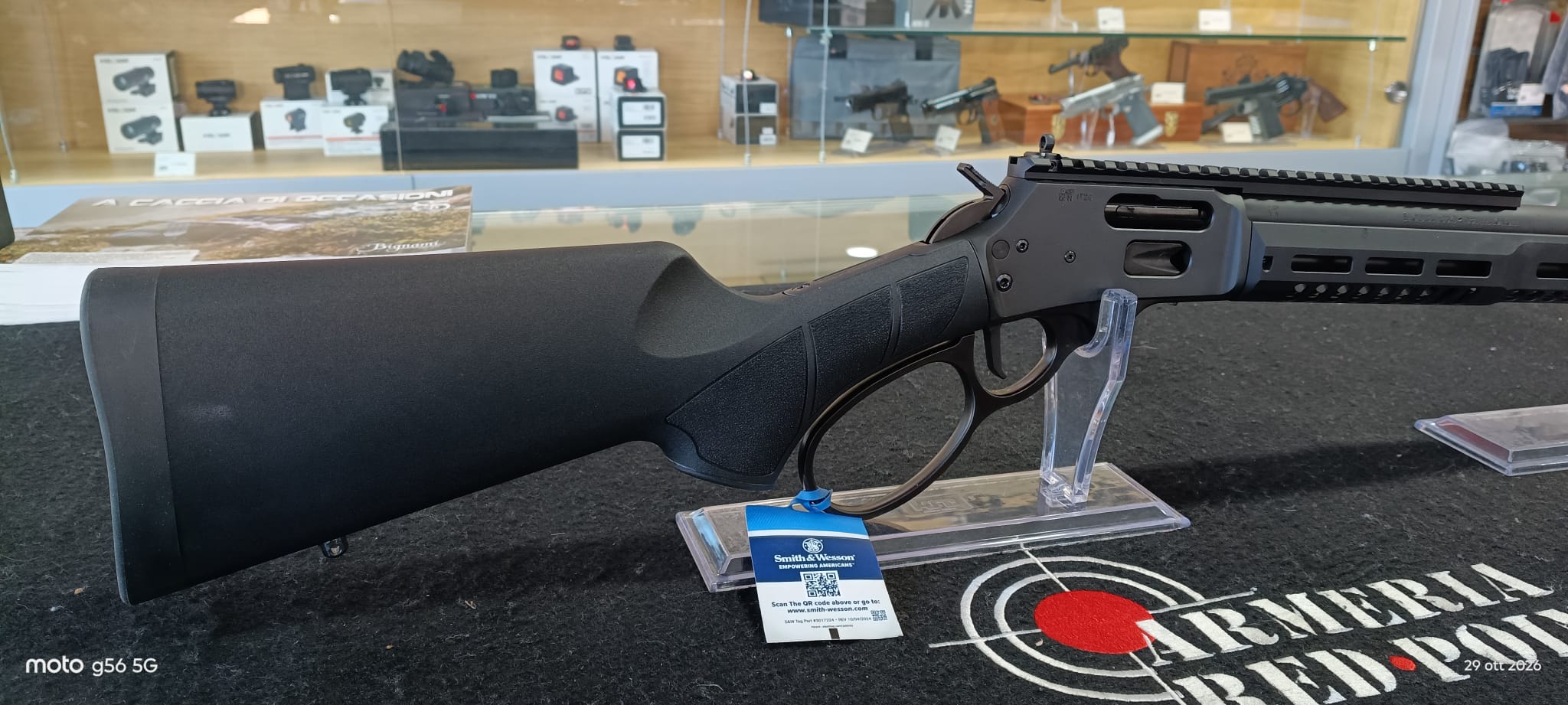 CARABINA A LEVA SMITH & WESSON 1854 CAL 357 MAG - immagine 6