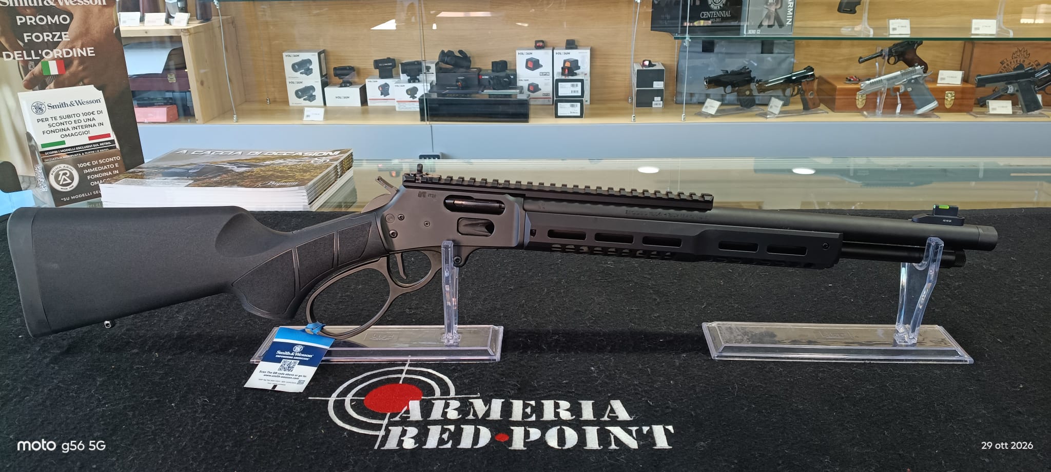 CARABINA A LEVA SMITH & WESSON 1854 CAL 357 MAG - immagine 7