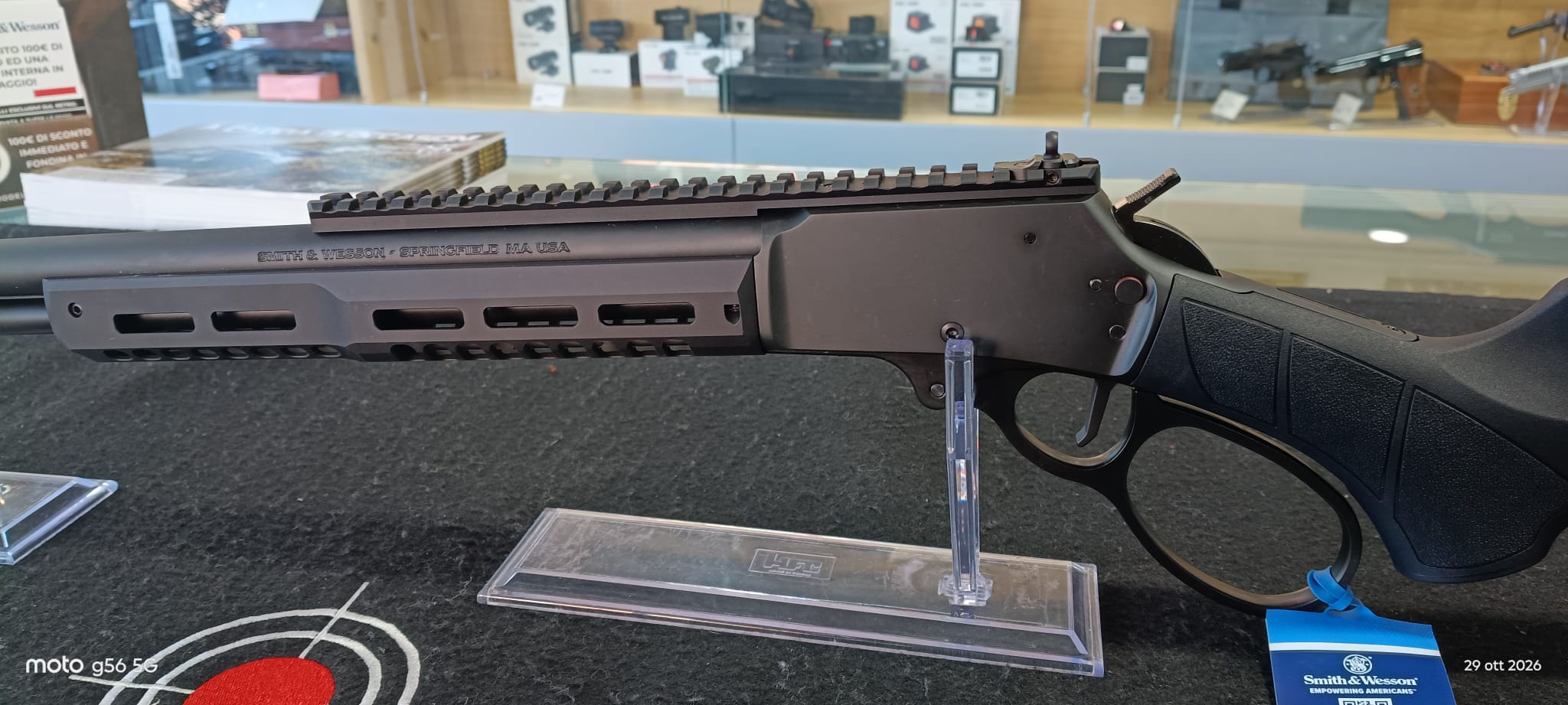CARABINA A LEVA SMITH & WESSON 1854 CAL 357 MAG - immagine 2